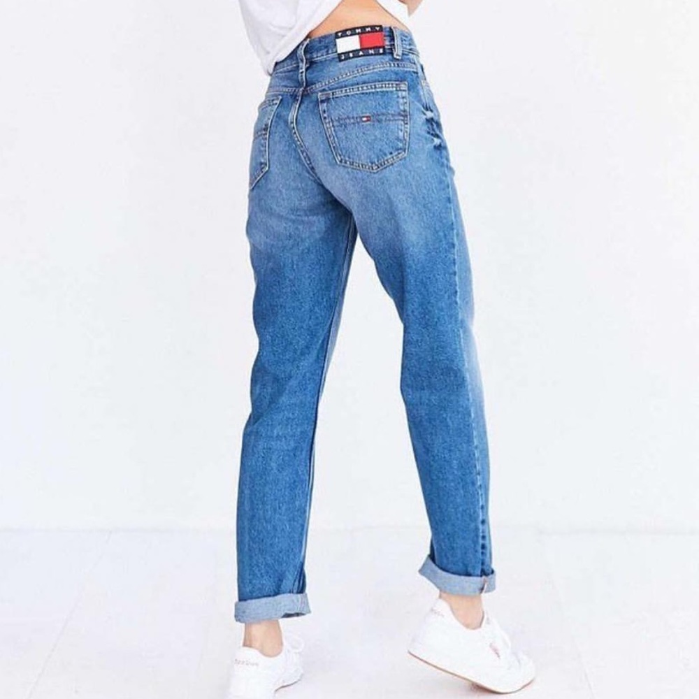 tommy hilfiger mom jeans